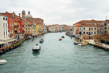 Italy, Venice, The grand canal in Cannaregio area