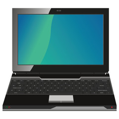 Vector laptop