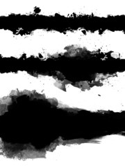 drei abstrakte banner