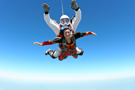Skydiving photo