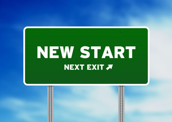 New Start Street Sign