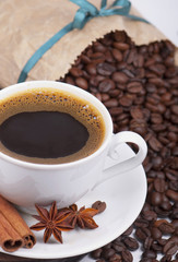 hot coffee