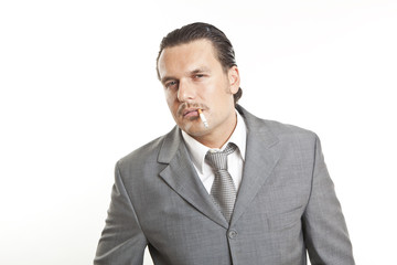 portrait of a cool elegant young man