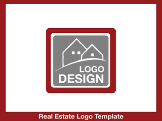 immobilien Logo - Real Estate - Vector Template No. 4