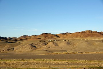 Fototapeta na wymiar Krajobraz, Mongolia