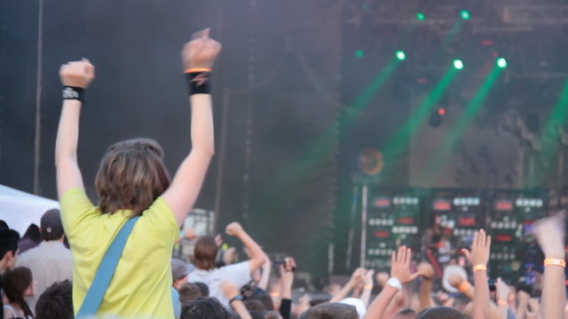 people at the concert