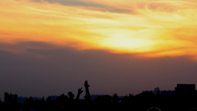 people at the concert