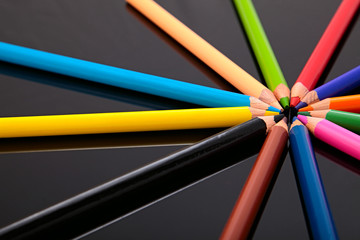 Naklejka premium pencils