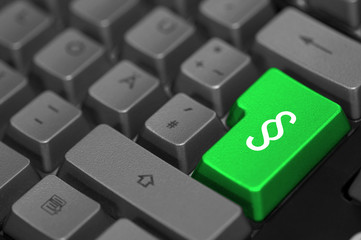 § paragraph  key Enter Taste key grün