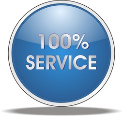 bouton 100% service