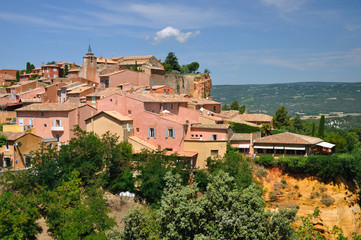 Fototapeta na wymiar Roussillon, Francja
