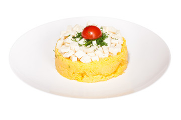 Carpathian refined dish