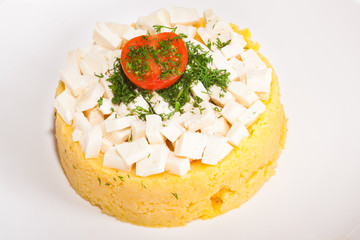 Carpathian refined dish