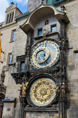 Astronomical Clock, Old Town Square, Prague, Czech Republic