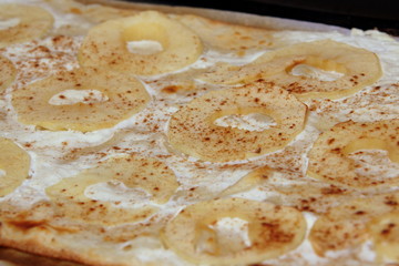 Süßer Flammkuchen
