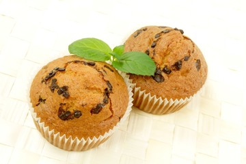 chocolate muffins with mint © SpaPartners