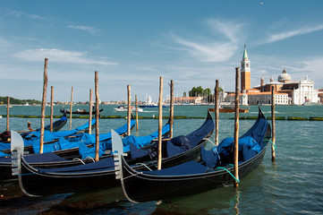 Gondalas in Venice