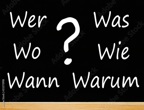 "Die 6 W-Fragen" Stockfotos und lizenzfreie Bilder auf Fotolia.com