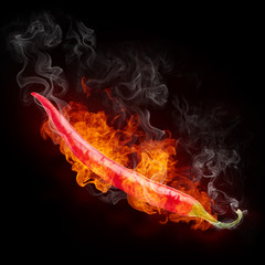 Fototapeta premium V&F_Pepper_Fire_001(3).jpg
