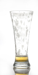 empty glass of beer
