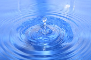 Drops of water.