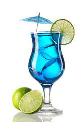 Blue Curacao cocktail