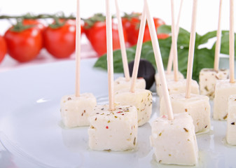 apéritif, fromage feta