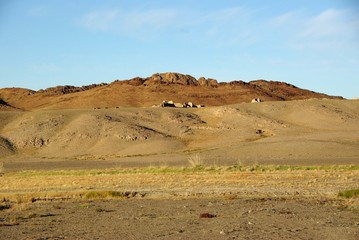 Paysage, Mongolie