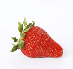 strawberry on a white background