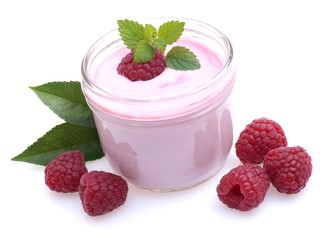 Joghurt - Himbeeren