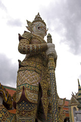 Giant Statue in Wat Phra Kaew