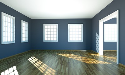 Wohndesign - graues Zimmer