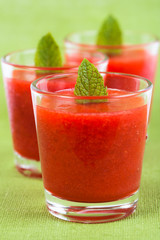Strawberry smoothie