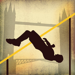 London 2012, High Jump and Tower Bridge