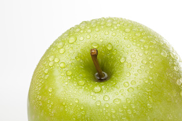 A granny smith apple