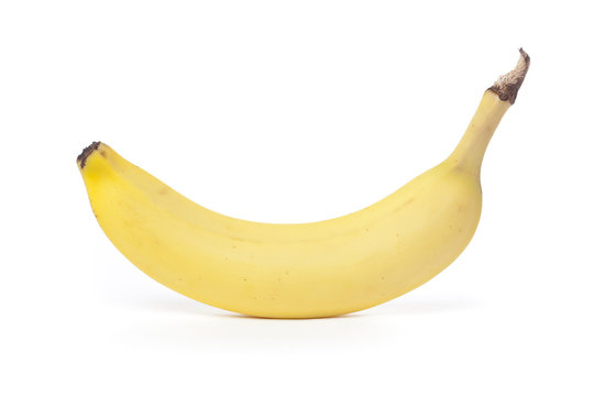 A fresh yellow banana