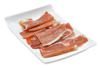Tapa de jamón.