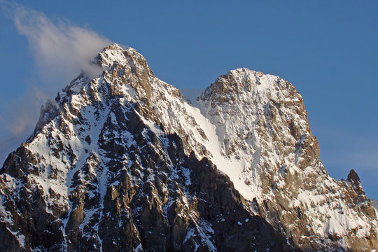 Le Pelvoux, 3946 m (Pointe Durand et Pointe Puiseux)