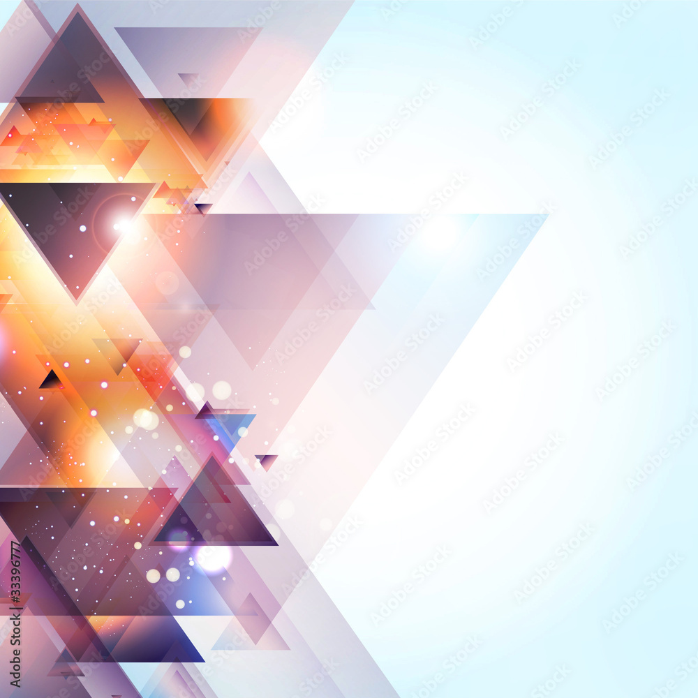 Poster abstract background vector