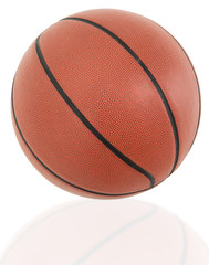 Obraz premium Traditional American Basketball Ball Close Up