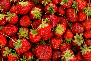 Red strawberries