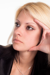 Fototapeta premium beautiful girl portrait