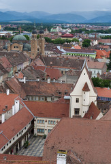 Fototapeta na wymiar Sibiu Transylvania Romania