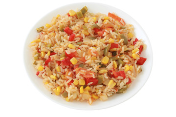 rice with vegetables