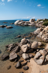 Sardinia, Italy: Palau, big rocks at Punta Talmone bay