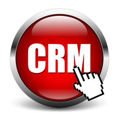 red CRM button