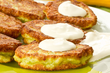 zucchini pancakes