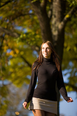 smiling young woman