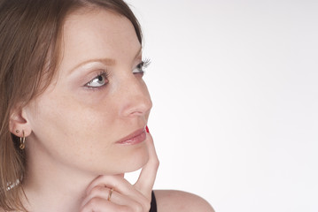 Obraz premium young woman portrait
