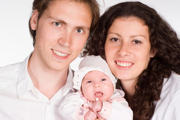 family with baby